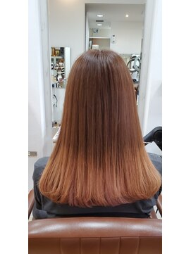 ヘアーアンドメイク ペリドット(hair&make Peridot) グラデーションカラー