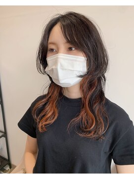 ケーオーエスピンク(K O S pink) ロングウルフ×インナーオレンジ