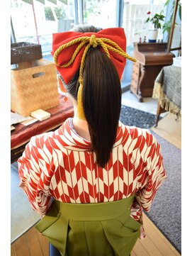 ベル(BELL) 卒業式ポニーテール【BELL桜新町/用賀】