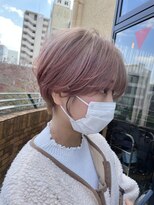 アン(un.)&nbsp;ショート×ミルクティ～ピンク