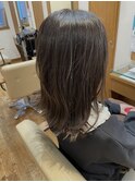 アースカラー20代30代40代　デザインカラー　ショコラベージュ