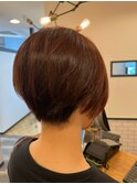 丸みショートヘア