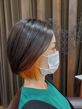 ヘアークリエイション クラフト(HAIRCREATION CRAFT) おしゃれインナーカラー