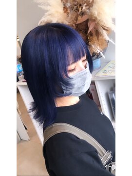 リード バイ ラグーン(LEAD by LAGOON) コリアンブルー／ダメージレスケアブリーチ