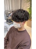 波巻きスパイラルパーマ