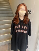 アイリー 名古屋(A/LEE)&nbsp;オレンジヘア／インナーカラー