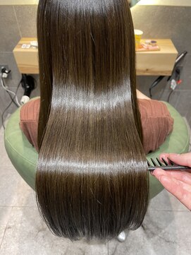 ビスコヘアー(BISCO hair) 髪質改善☆天王寺☆オリーブベージュ☆