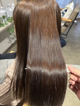 ランプシーヘアー(Lampsi hair)の写真/特許取得のケア剤を使用！通うたびにきれいなツヤ髪へ♪最適な髪質改善メニューをご提案☆