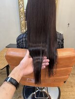 エルムトウキョウ(ELM Tokyo) 【髪質改善カラーでつくるうる艶ダークパープル】