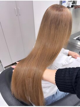 ベレーザシェルト(Beleza scelto) 7458艶髪グレーベージュミルクティーアッシュハイトーンカラー