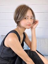 アエレ アヴェダ ゆめが丘ソラトス店(aere AVEDA)&nbsp;髪質改善◎ナチュラルブラウン×大人ショート[ゆめが丘]