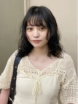 パークレーン アイス イヴェン(park lane ICI yeven) ミディアムパーマ/ロングパーマ/コテ巻きパーマ