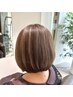 人気NO3☆カット+全体カラー+ハイライトカラー(S.B込み)￥13640→12400