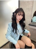 くすみベージュ×姫カットレイヤー×韓国風巻き【ayana】