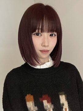 イェッカ(YECCA) ブリーチなしダブルカラー ボルドー