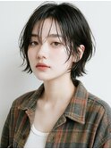 20代/モテ髪/小顔カット/薄めバング/イメチェン/大人可愛い/上田