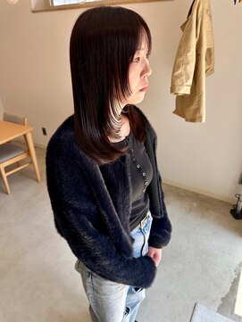 メイヘア(May Hair) レイヤーとダークカラー