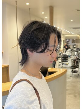 シアン 矢場町店(CYAN.) メンズウルフ×毛流れパーマ