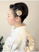 夜会巻き