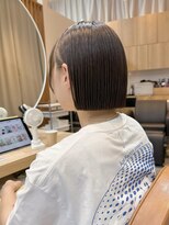 ガーデンエン 表参道(GARDEN eN)&nbsp;ぱつっとボブ×マロンブラウン