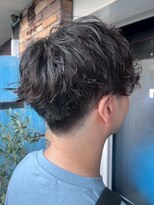 ミル(1001 mille)&nbsp;メンズカット/ツイストパーマ/ナチュラル