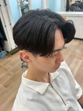 グッドタイムエフティフィフス 横浜西口(GoodTimes ft.fifth) 横浜ニュアンスパーマ毛流れセンターパートフェザーパーマ40代◆