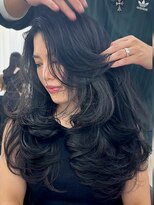 エトワール(ETOILE)&nbsp;暗髪カラー/レイヤーカット 三ノ宮/元町