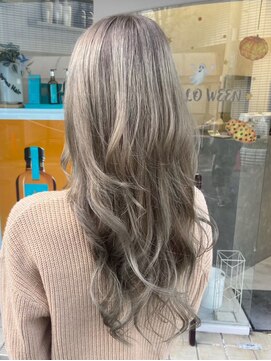 オプティマヘアー(Optima Hair) ダブルカラー×グレージュ