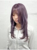 紫カラー
