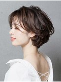 大人ショートボブ
