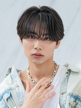 メンズヘアセンス 渋谷(MEN'S HAIR SENSE) ニュアンスパーマ/センターパート/メンズ/眉毛/フェザーパーマ
