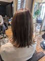 オルオル(O'olu'olu) 透明感ある柔らかく綺麗な色合いに。髪の悩み気軽にご相談下さい