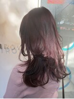 イロウ 山口どうもん店(IROW) ブリーチなしダブルピンクブラウン【山口】