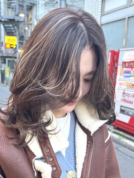 ブルタルトウキョウ(BRUTAL TOKYO) コントラストハイライト×海外レイヤー