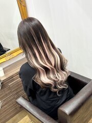 レミー100%最高級人毛/ロング】シールエクステ60枚：L293238341