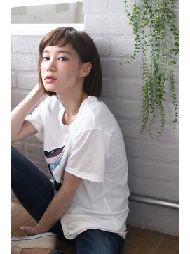 ヴィジョン(VISION) 【VISION aoyama】抜け感切りっぱなしボブ