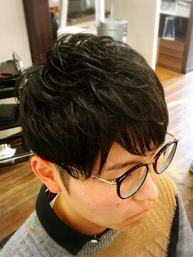 ヘアー クリエイト 縁(Hair Create en) 束感マッシュ