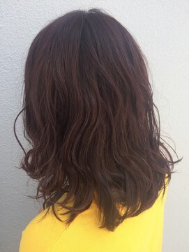 エイト 沖縄豊崎店(EIGHT toyosaki) 【EIGHT 豊崎】お客様スタイル_斜めバングモードヘア