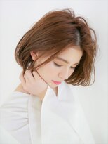 アース 花小金井店(HAIR&MAKE EARTH) かきあげニュアンスボブ