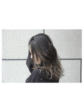 ヘアメイク マルナ 大通店(HAIR MAKE MALUNA) 【MALUNA 神】バレイヤージュ　×　シルキーベージュ