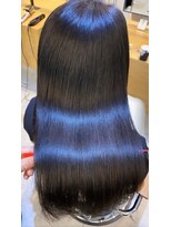 ジーナ 博多(Zina)&nbsp;小顔セミウェットウェーブピンクベージュハイライトカラー