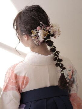 ネオリーブシェリエ 浅草店(Neolive cherie) 卒業式ヘアセット、袴着付け