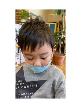 キキ 美容室(KIKI) かっこいいキッズカット☆