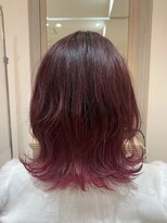 アッシュ 関内店(Ash) インナーカラーでピンクグラデーション