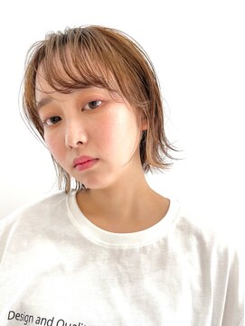 ロンドアジュール 横浜(Lond azur) ショートから伸ばしかけ外ハネボブ