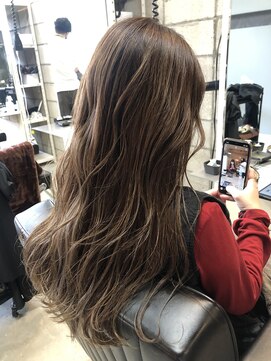 ボウ(BOW) 透け感 オリーブベージュ