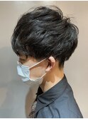 ナチュラルマッシュパーマ