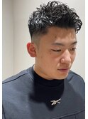 フェードパーマ