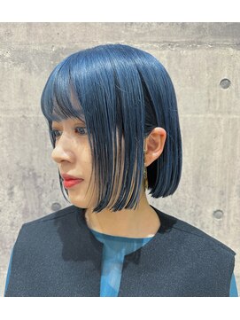 サラ 山口店(SARA) ブルーなアンブレラカラー