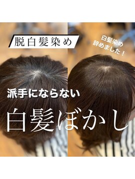 ビュートリアム265(BEAUTRIUM 265) 40代50代/白髪ぼかし/白髪染め/銀座/レイヤー/野川